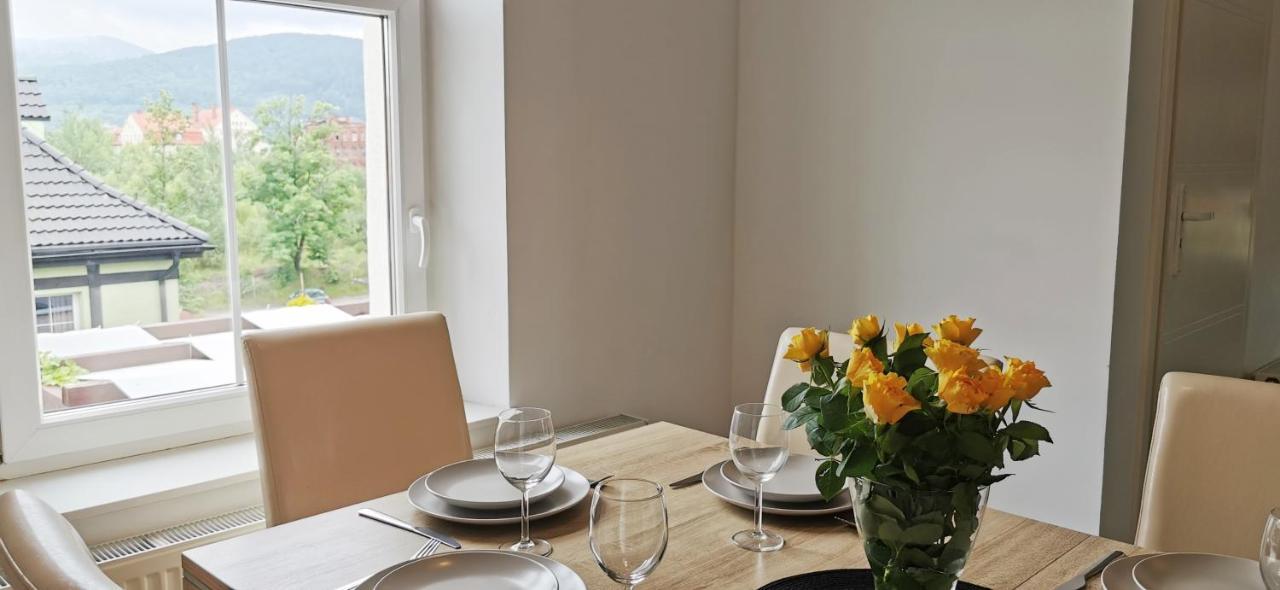 Przestronny Apartament Nr 7 Z Widokiem Na Gory Sowie Bielawa  Exterior foto